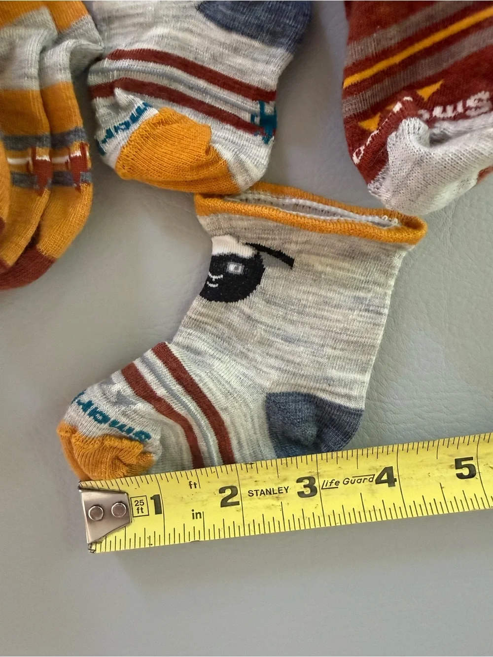 Smartwool Baby Animal Wool Socks 3 Pairs - size 2T 24M - Runs snug - NEW